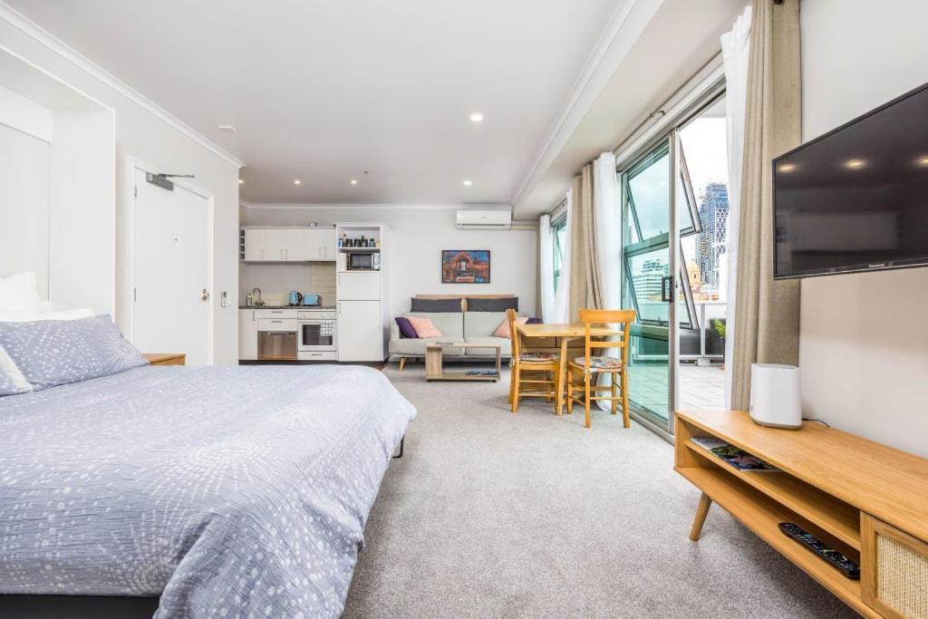 Waterfront Studio 56 Auckland Viaduct Daire Dış mekan fotoğraf